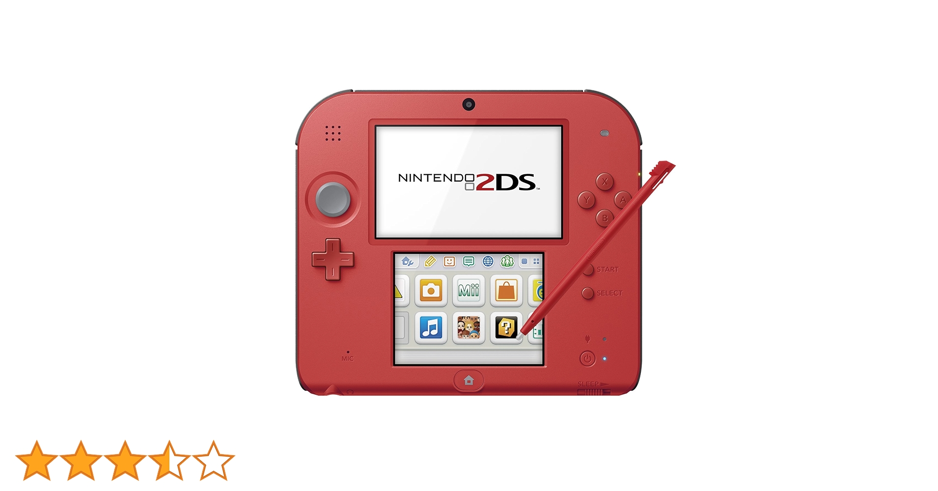 2ds レッド　新品未使用 ニンテンドー2DS 本体 レッド 恐らく未使用